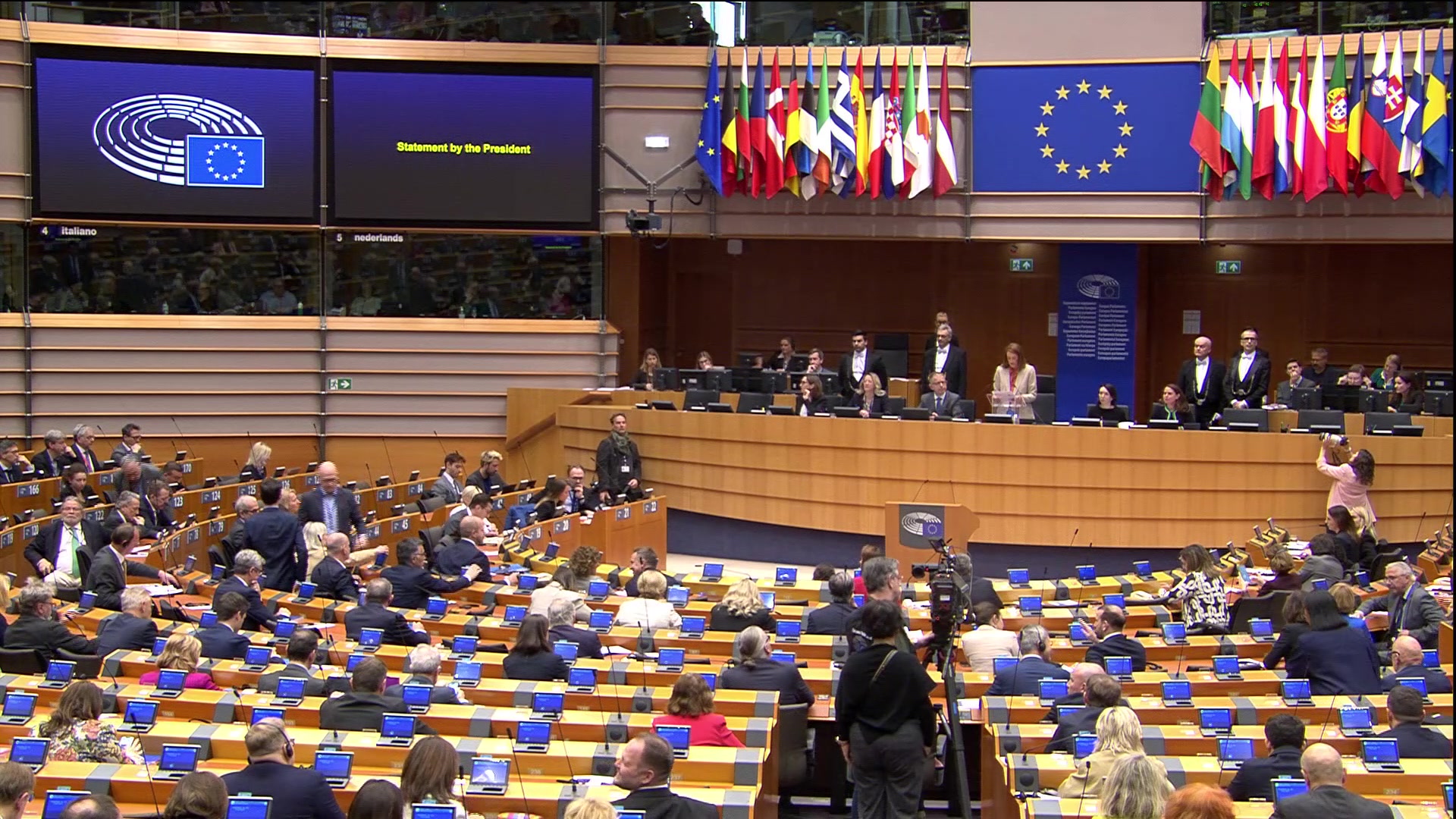 Opening statement by Roberta METSOLA, EP President on the International Day of Solidarity with Belarus
